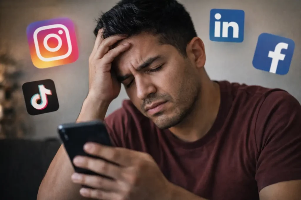 Cómo las redes sociales afectan tu salud mental